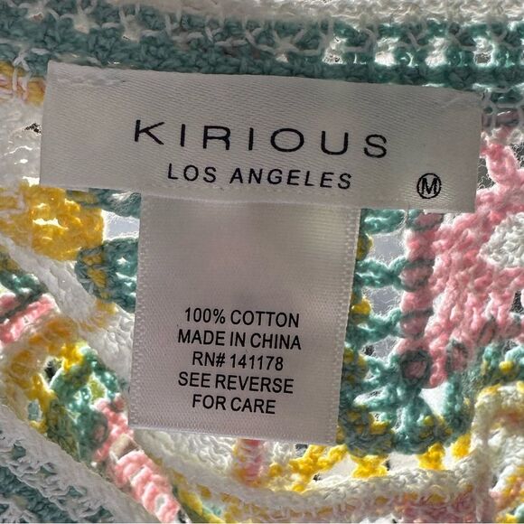 Kirious Los Angeles Crotchet Crop Tank Size M - Picture 3 of 4